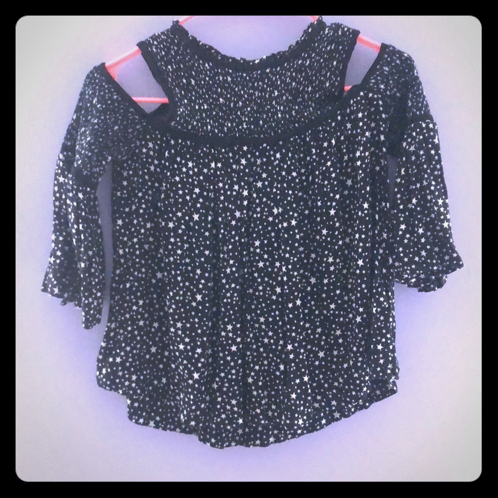 Off the shoulder shirt